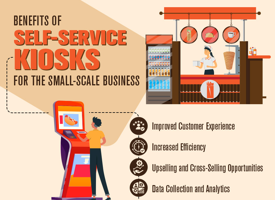 Benefits of self-service kiosks for small business