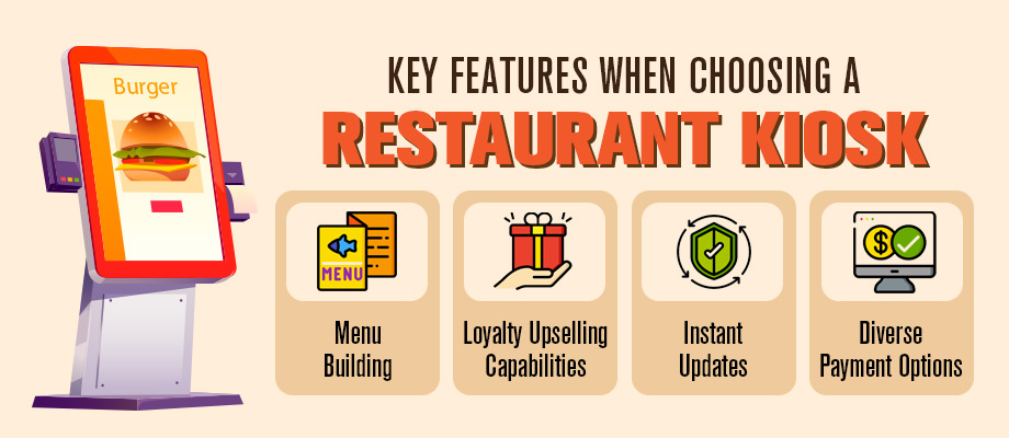 Key Features When Choosing a Restaurant Kiosk
