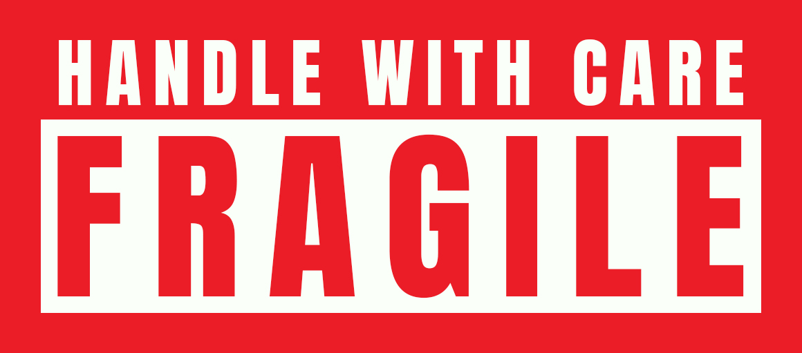Handle with care Fragile